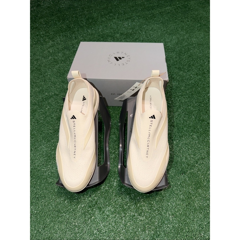 Adidas TAEKWONDO By Stella McCartney Low Top Training Shoes Beige‎ 8.5M/9.5W